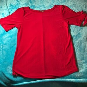 Woman’s cold shoulder blouse